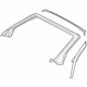 Audi 8H0-805-155 Windshield Frame Audi 8H0-805-155 Windshield Frame