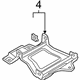 Audi 4N4-864-851 Mount Plate