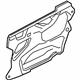 Audi 4F0-863-979-B Sound Absorber Audi 4F0-863-979-B Sound Absorber