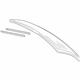 Audi 4L0-845-501-C-NVB Lift Gate Glass