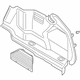 Audi 4N0-863-880-C-9X7 Trunk Side Trim