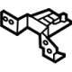 Audi 4K8-807-077-B Adapter Audi 4K8-807-077-B Adapter