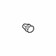 Audi 191-853-585-A Wheel Opening Molding Clip Audi 191-853-585-A Wheel Opening Molding Clip