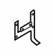 Audi 4E0-201-827-A Mount Bracket Audi 4E0-201-827-A Mount Bracket