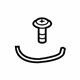 Audi 8X0-898-955-A Air Deflector Mount Kit