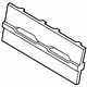 Audi 8W6-807-287-B-RN4 License Bracket