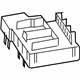Audi 7L0-937-559 Fuse Holder Audi 7L0-937-559 Fuse Holder