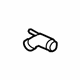 Audi 1J0-121-087-B Upper Hose Connector Audi 1J0-121-087-B Upper Hose Connector