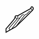 Audi 4D1-868-341-B Console Support Audi 4D1-868-341-B Console Support