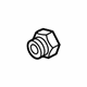 Audi 014-311-379 Flange Nut