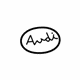 Audi 4A0-853-621-2ZZ Emblem Audi 4A0-853-621-2ZZ Emblem
