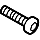 Audi N-912-487-01 Connector Pipe Bolt