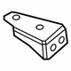 Audi 427-809-345-A Upper Quarter Panel Upper Bracket Audi 427-809-345-A Upper Quarter Panel Upper Bracket