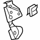 Audi 427-810-917-A Upper Quarter Panel Front Bracket Audi 427-810-917-A Upper Quarter Panel Front Bracket
