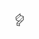 Audi 4M8-813-402-A Filler Plate Upper Reinforcement Audi 4M8-813-402-A Filler Plate Upper Reinforcement