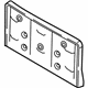 Audi 8S0-807-287-K-T94 License Bracket