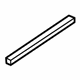 Audi 8H0-821-203 Seal Strip