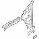 Audi 83A-802-123 Inner Hinge Pillar Audi 83A-802-123 Inner Hinge Pillar