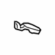 Audi 4L0-867-468-A-9B9 Trunk Trim Panel Lock Plate Audi 4L0-867-468-A-9B9 Trunk Trim Panel Lock Plate