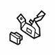 Audi 8W9-864-199 Lower Bracket Audi 8W9-864-199 Lower Bracket