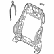 Audi 8H0-881-515-B Seat Back Frame Audi 8H0-881-515-B Seat Back Frame