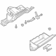 Audi 4M1-857-035-K-24A Glove Box Assembly Audi 4M1-857-035-K-24A Glove Box Assembly