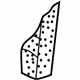 Audi 8D5-885-775-A Seat Back Pad Audi 8D5-885-775-A Seat Back Pad