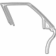 Audi 4D0-839-439-H Window Guide Audi 4D0-839-439-H Window Guide