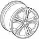 Audi 420-601-025-AP Wheel, Alloy Audi 420-601-025-AP Wheel, Alloy