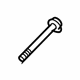 Audi WHT-001-682 Lower Control Arm Adjust Bolt Audi WHT-001-682 Lower Control Arm Adjust Bolt