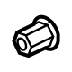 Audi N-910-517-01 Hinge Assembly Nut