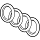 Audi 8T0-853-605-2ZZ Emblem Audi 8T0-853-605-2ZZ Emblem