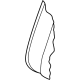 Audi 8Y0-885-775-C Seat Back Pad Audi 8Y0-885-775-C Seat Back Pad