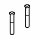 Audi 8H0-886-920-A Headrest Guide Audi 8H0-886-920-A Headrest Guide
