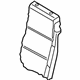 Audi 8H0-885-775 Seat Back Pad Audi 8H0-885-775 Seat Back Pad