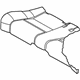 Audi 8H0-885-405-E-QJH Cushion Cover