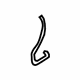 Audi 8H0-827-521-B Lock Rod
