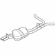 Audi 4H0-253-409-BD Center Muffler Audi 4H0-253-409-BD Center Muffler