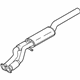 Audi 4H4-253-300-G Muffler & Pipe Audi 4H4-253-300-G Muffler & Pipe