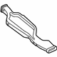 Audi 4G0-857-039-E Center Duct Audi 4G0-857-039-E Center Duct