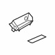 Audi 8W1-864-131-C-6PS Storage Tray Audi 8W1-864-131-C-6PS Storage Tray