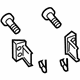 Audi 420-898-173 Lining Hardware Kit Audi 420-898-173 Lining Hardware Kit