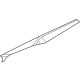 Audi 4K1-853-190-B-2XB Upper Trim