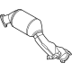 Audi 4K0-254-260-B Catalytic Converter Audi 4K0-254-260-B Catalytic Converter