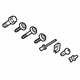Audi 8V0-098-629 Splash Shield Hardware Kit Audi 8V0-098-629 Splash Shield Hardware Kit