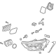 Audi 4K0-941-035-F Composite Assembly