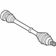Audi 8E0-407-451-AX Axle Assembly Audi 8E0-407-451-AX Axle Assembly