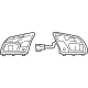 Audi 82A-951-523-B-XHA Switch Assembly Audi 82A-951-523-B-XHA Switch Assembly