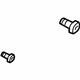 Audi N-105-451-02 Door Trim Panel Screw
