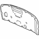 Audi 4B0-863-825-AK Insulator Pad Audi 4B0-863-825-AK Insulator Pad
